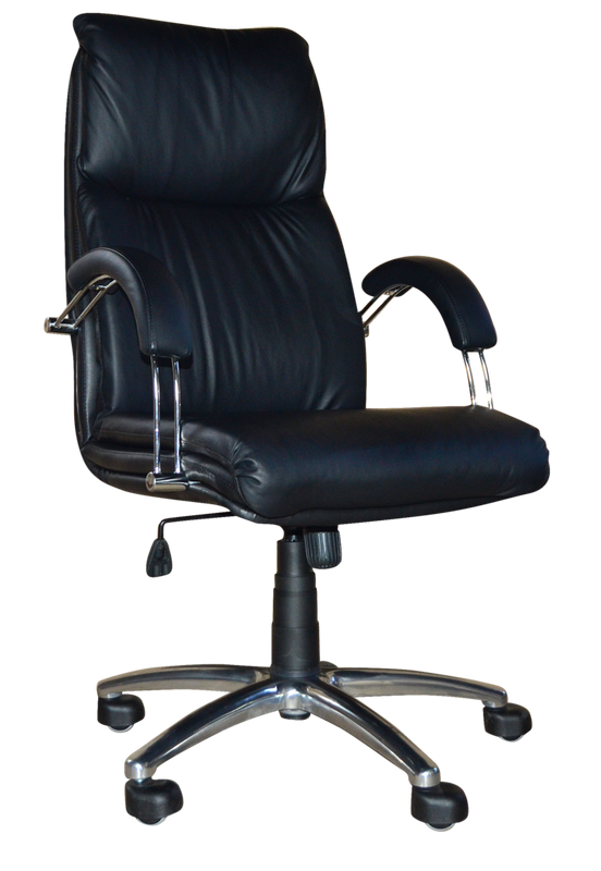 Крісло офісне ПРИМТЕКС ПЛЮС (Nadir Steel Chrome D-5)